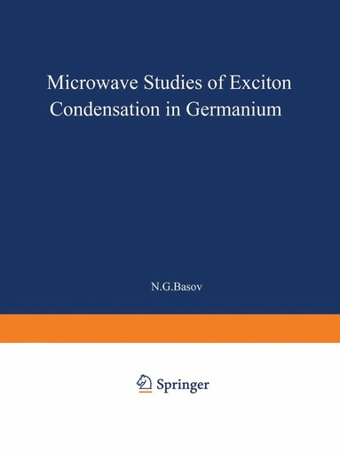 bokomslag Microwave Studies of Exciton Condensation in Germanium