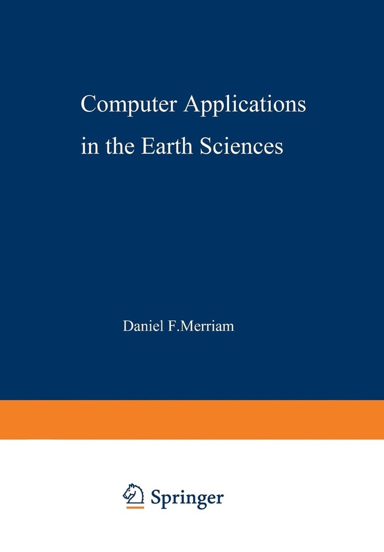 Computer Applications in the Earth Sciences 1