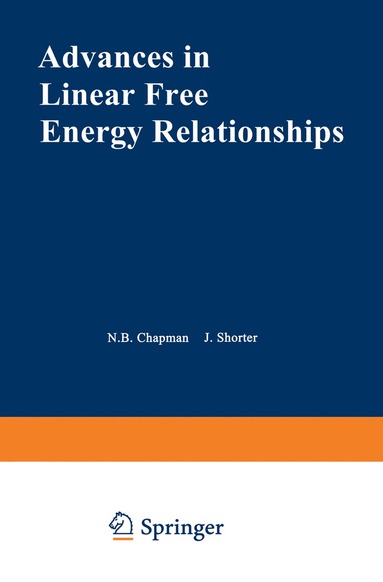 bokomslag Advances in Linear Free Energy Relationships
