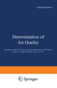 bokomslag Determination of Air Quality