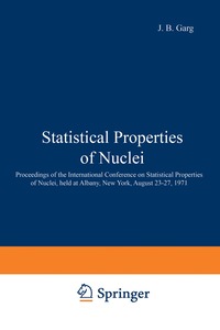 bokomslag Statistical Properties of Nuclei