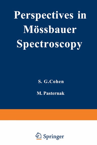 S. Cohen - Perspectives in Mössbauer Spectroscopy, Häftad