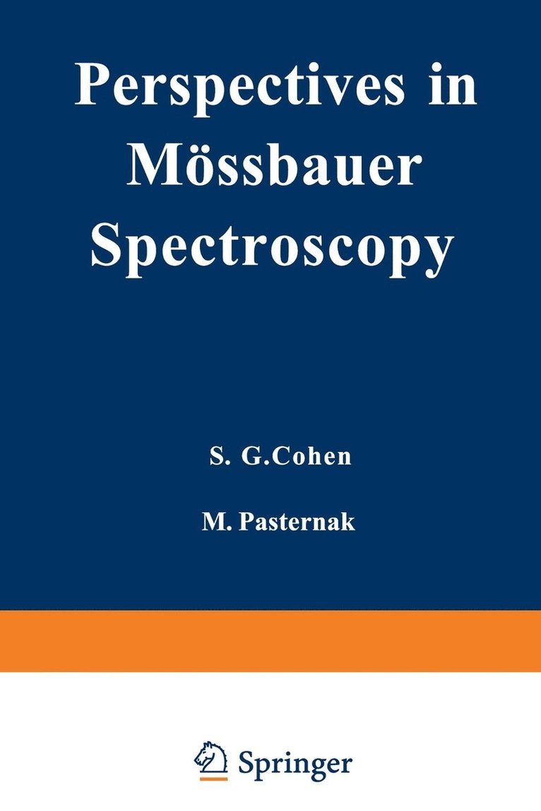 S. Cohen - Perspectives in Mössbauer Spectroscopy, Häftad