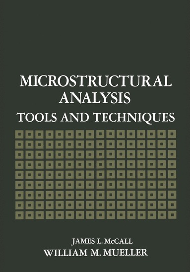 bokomslag Microstructural Analysis