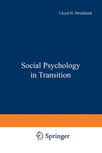 bokomslag Social Psychology in Transition