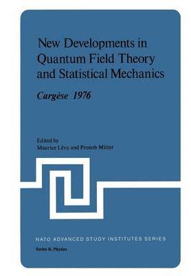 bokomslag New Developments in Quantum Field Theory and Statistical Mechanics Cargse 1976