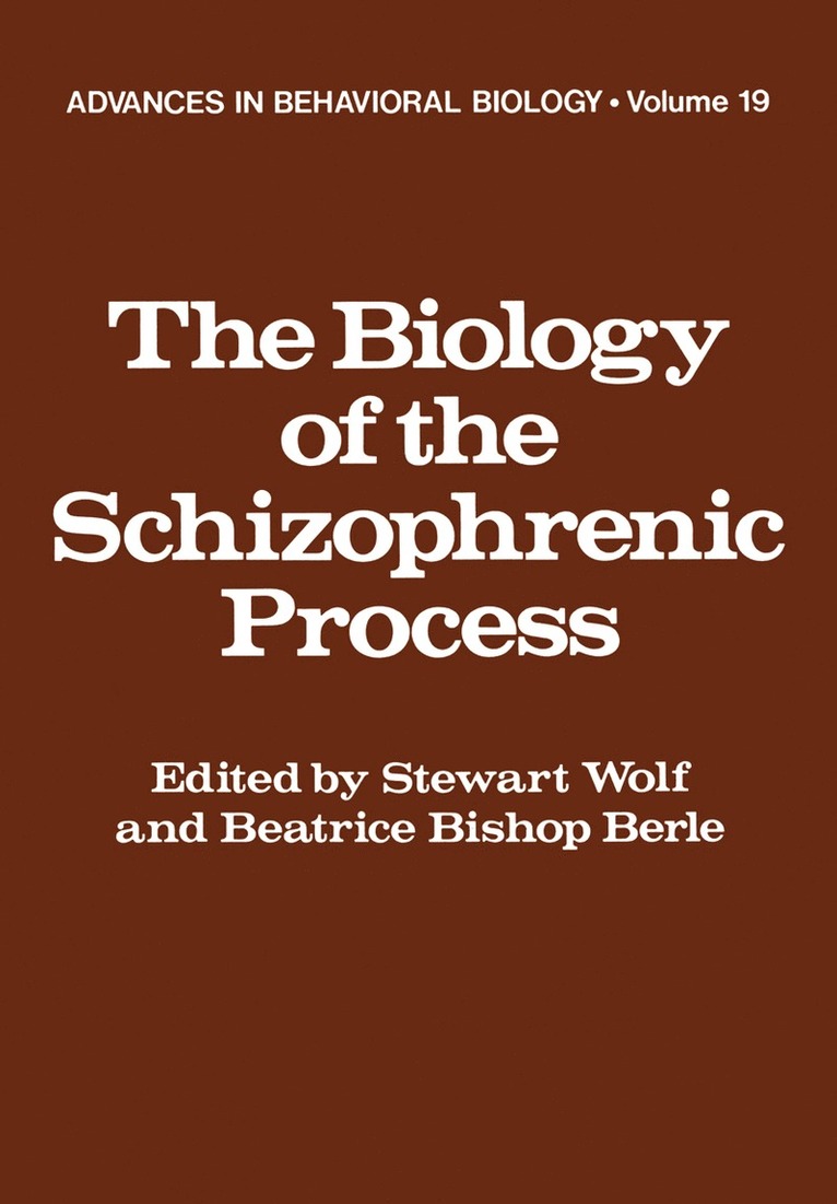 The Biology of the Schizophrenic Process 1