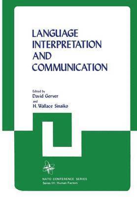 bokomslag Language Interpretation and Communication