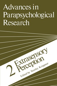 bokomslag Advances in Parapsychological Research