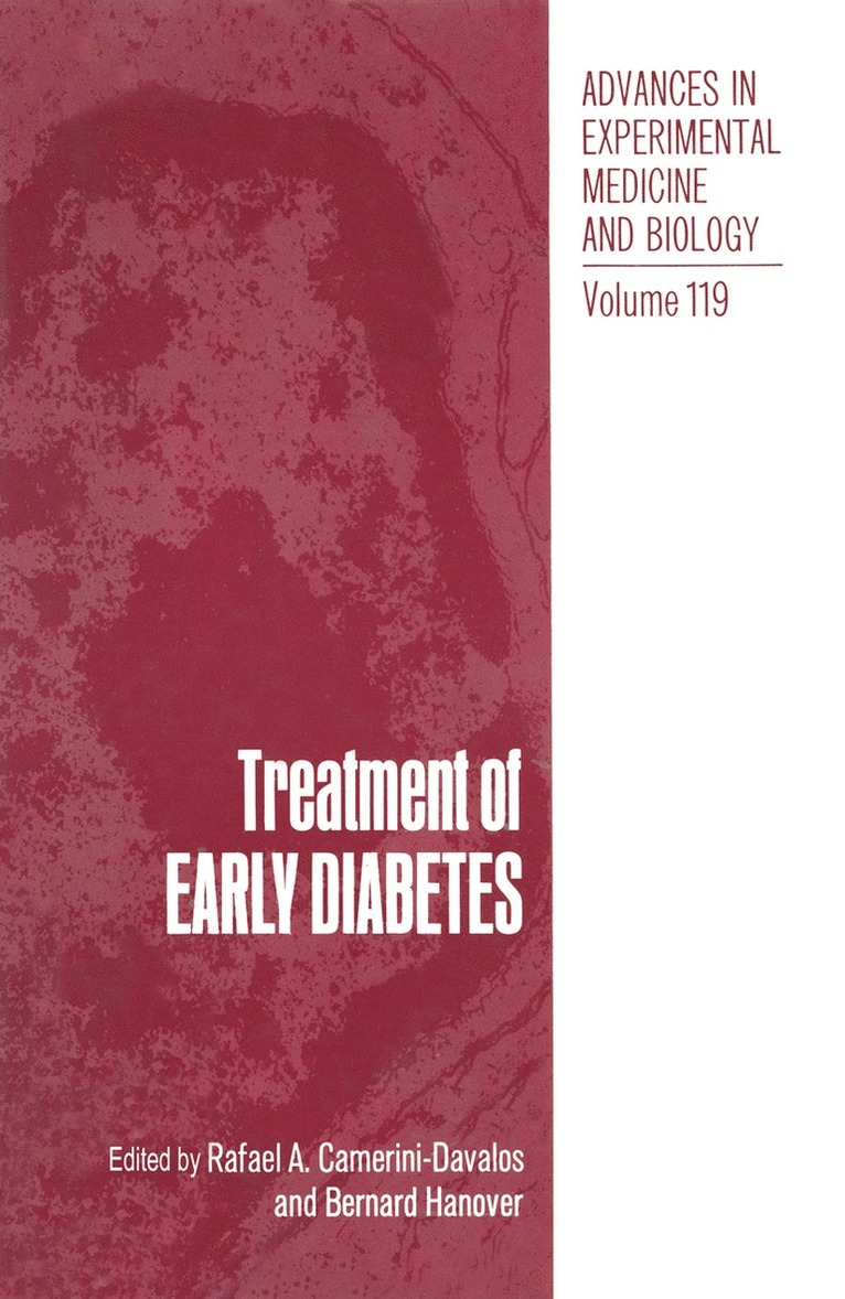 R. Camerini-Davalos - Treatment of EARLY DIABETES, Häftad