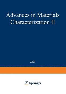 R. L. Snyder, R. L. Snyder - Advances in Materials Characterization II, Häftad