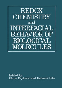 bokomslag Redox Chemistry and Interfacial Behavior of Biological Molecules