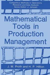 bokomslag Mathematical Tools in Production Management