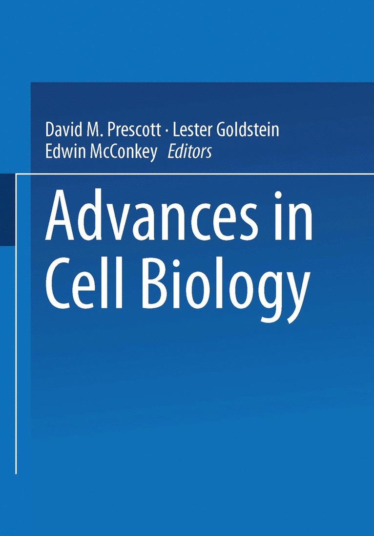 David M. Prescott - Advances in Cell Biology, Häftad