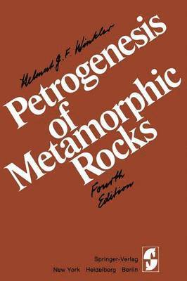 WINKLER, Winkler - Petrogenesis of Metamorphic Rocks, Häftad