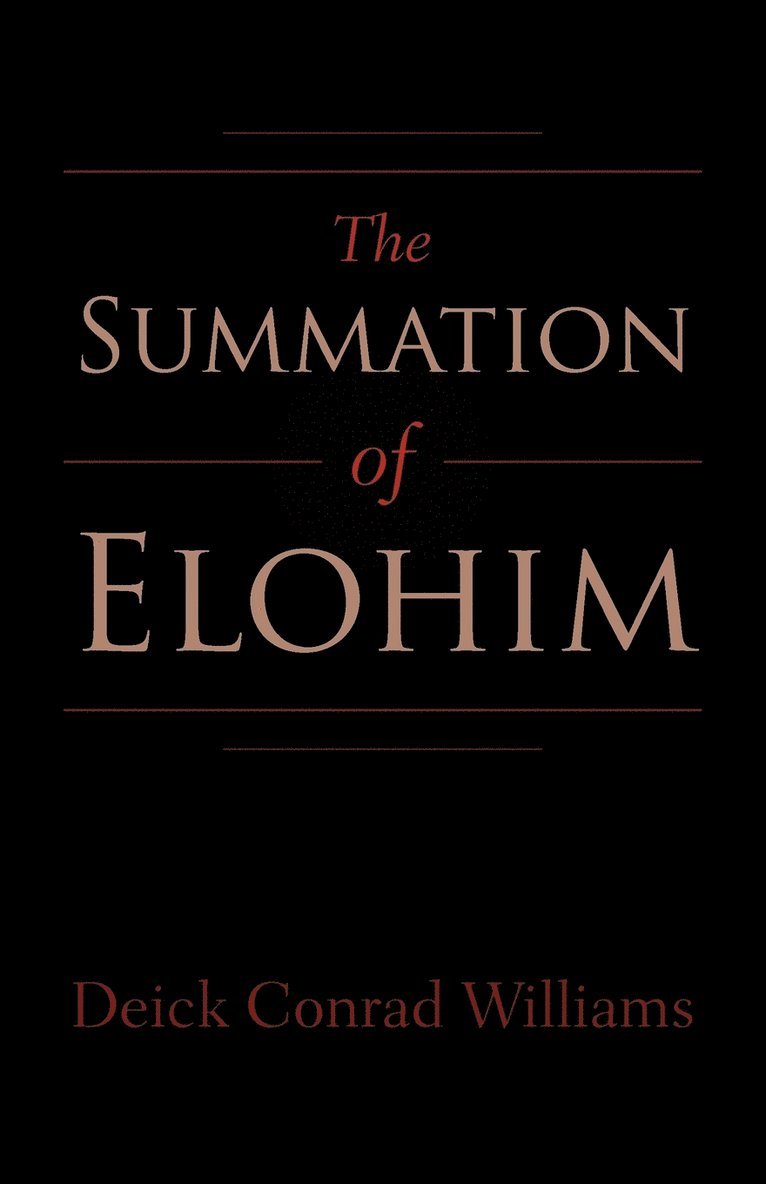 Summation of Elohim