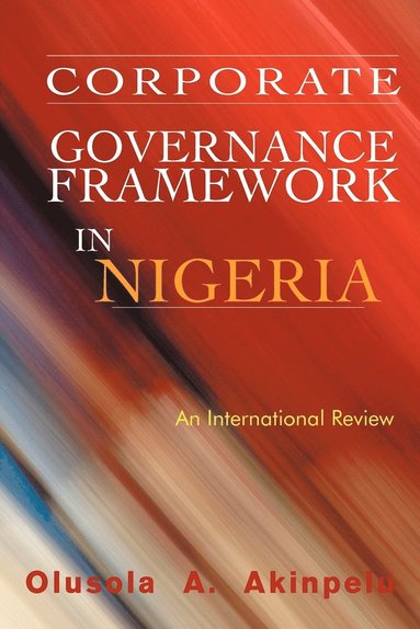 bokomslag Corporate Governance Framework in Nigeria