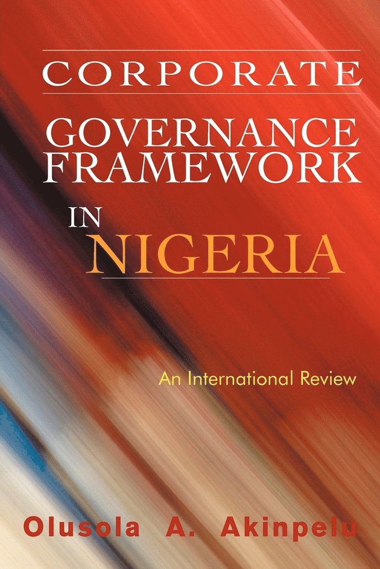 Corporate Governance Framework in Nigeria 1