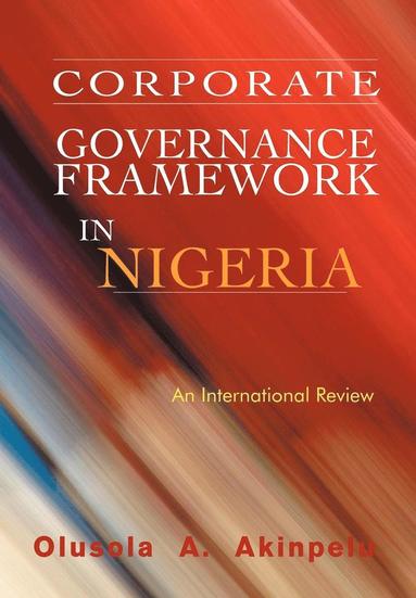 bokomslag Corporate Governance Framework in Nigeria