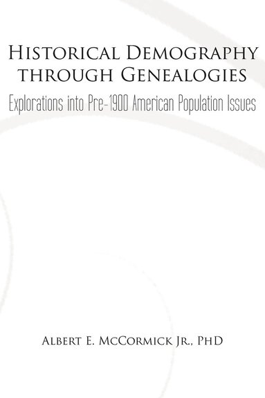 bokomslag Historical Demography Through Genealogies