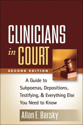 Clinicians in Court, Second Edition 1