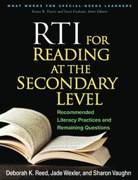 bokomslag RTI for Reading at the Secondary Level