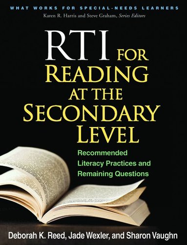 Deborah K. Reed, Jade Wexler, Sharon Vaughn - RTI for Reading at the Secondary Level, Häftad