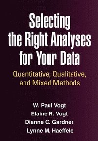 bokomslag Selecting the Right Analyses for Your Data