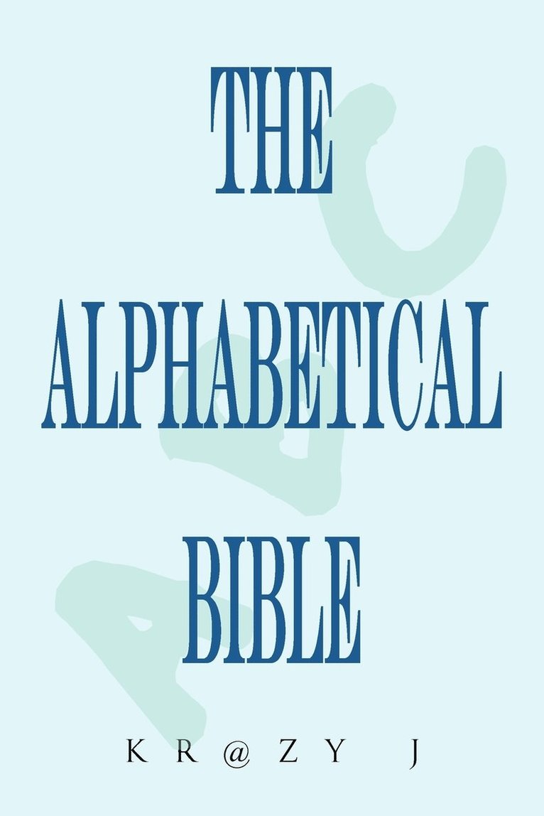 Alphabetical Bible 1