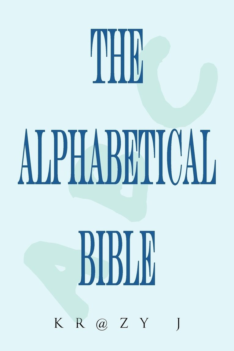 Alphabetical Bible 1