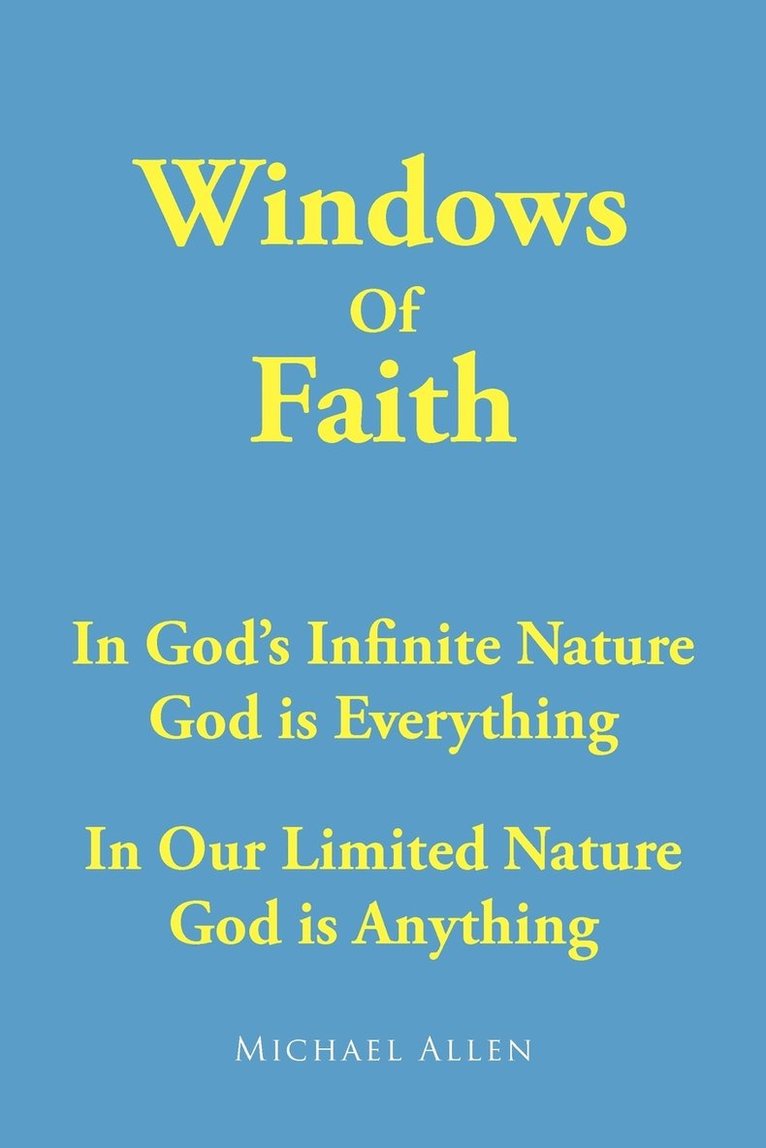 Windows of Faith 1