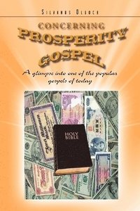 bokomslag Concerning Prosperity Gospel