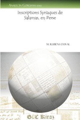 M. Duval - Inscriptions Syriaques de Salamas, en Perse, Häftad