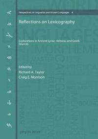 bokomslag Reflections on Lexicography