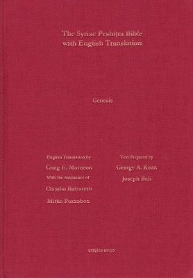 Genesis According to the Syriac Peshitta Version with English Translation