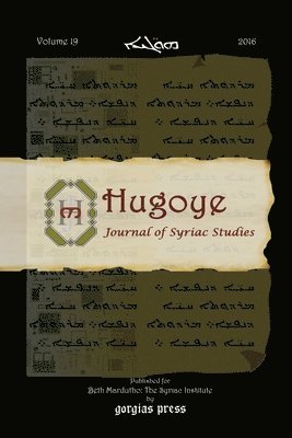 Hugoye: Journal of Syriac Studies (volume 19) 1