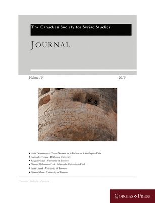 Amir Harrak, Amir Harrak - Journal of the Canadian Society for Syriac Studies 19, Häftad