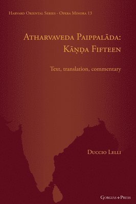 bokomslag Atharvaveda Paippalada: Kanda Fifteen