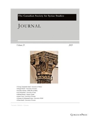 Journal of the Canadian Society for Syriac Studies 21 1