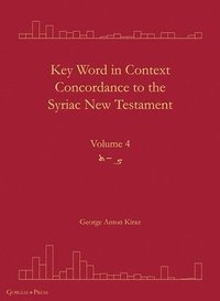 bokomslag Key Word in Context Concordance to the Syriac New Testament
