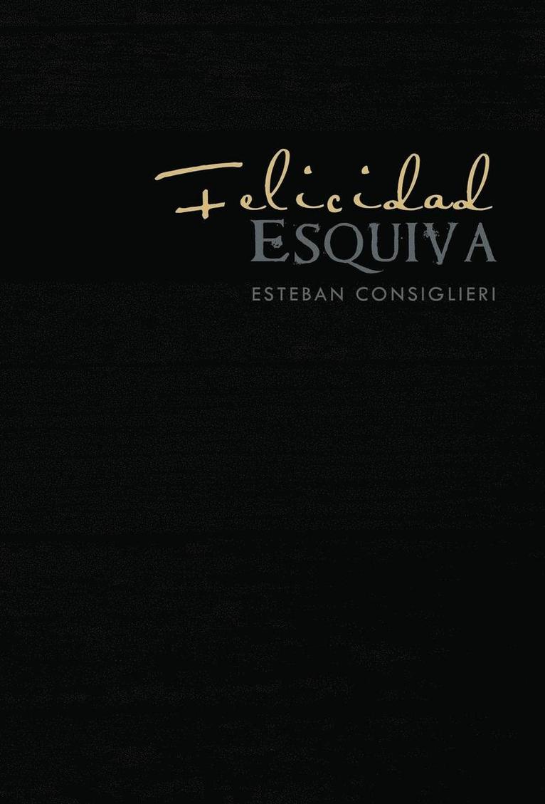 Esteban Consiglieri - Felicidad Esquiva, Inbunden