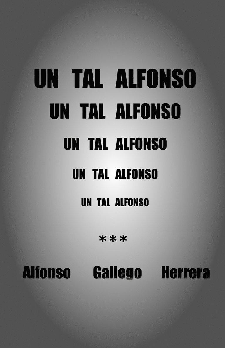 Un Tal Alfonso 1