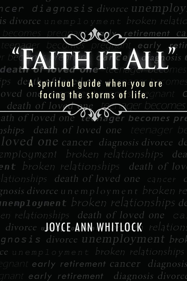Joyce Ann Whitlock - "Faith it All", Häftad