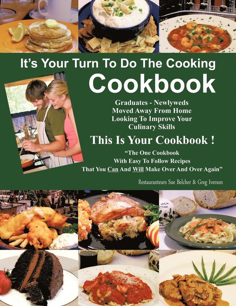 It's Your Turn To Do The Cooking Cookbook 1