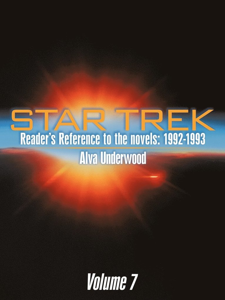 Star Trek Reader's Reference to the Novels