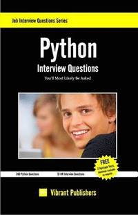 bokomslag Python Interview Questions You'll Most Likely Be Asked