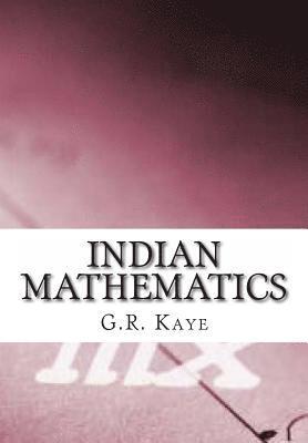 bokomslag Indian Mathematics