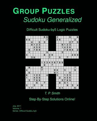 T. P. Smith - Difficult Sudoku-by5 Logic Puzzles, Vol 1, Häftad