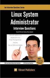 bokomslag Linux System Administrator Interview Questions You'll Most Likely Be Asked