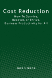 bokomslag Cost Reduction: How To Survive, Recover, or Thrive. Business Productivity for All